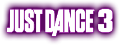 Just Dance 3 logo for Wii